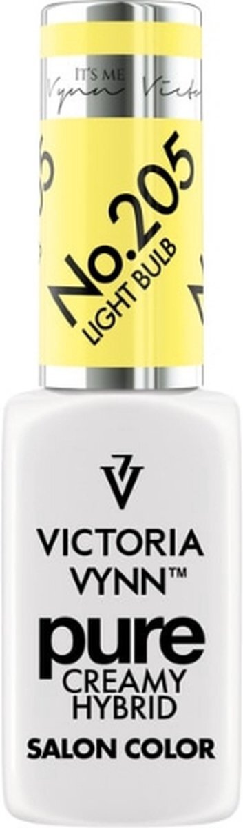 VICTORIA VYNN™ Gellak Gel Nagellak - Gel Polish - Pure Creamy Hybrid - 8 ml - Light Bulb - 205