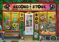 Ravensburger Vintage Vinyl Nostalgic Jisawpuzzels van 1000 stukjes voor volwassenen en kinderen vanaf 12 jaar