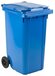 Vepa Bins Mini Container 240 liter Blue - Wheelie Bin 240l - Waste Bin 240l
