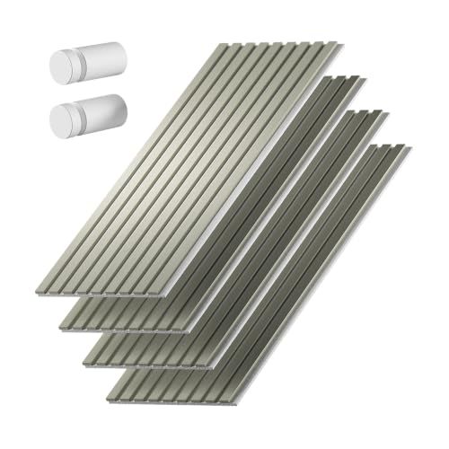 Vicco Akoestisch paneel Sonoa, Saliegroen/Wit, Set van 4