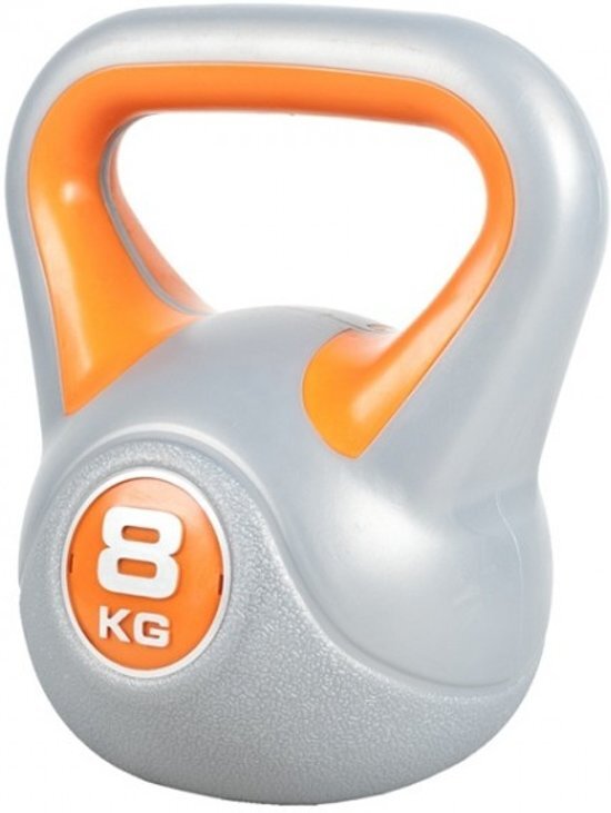 Gorilla Sports Kettlebell 8 kg Kunststof Trendy