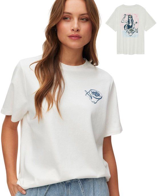Vero Moda Vera Caty SS T-shirt Dames - Maat XL