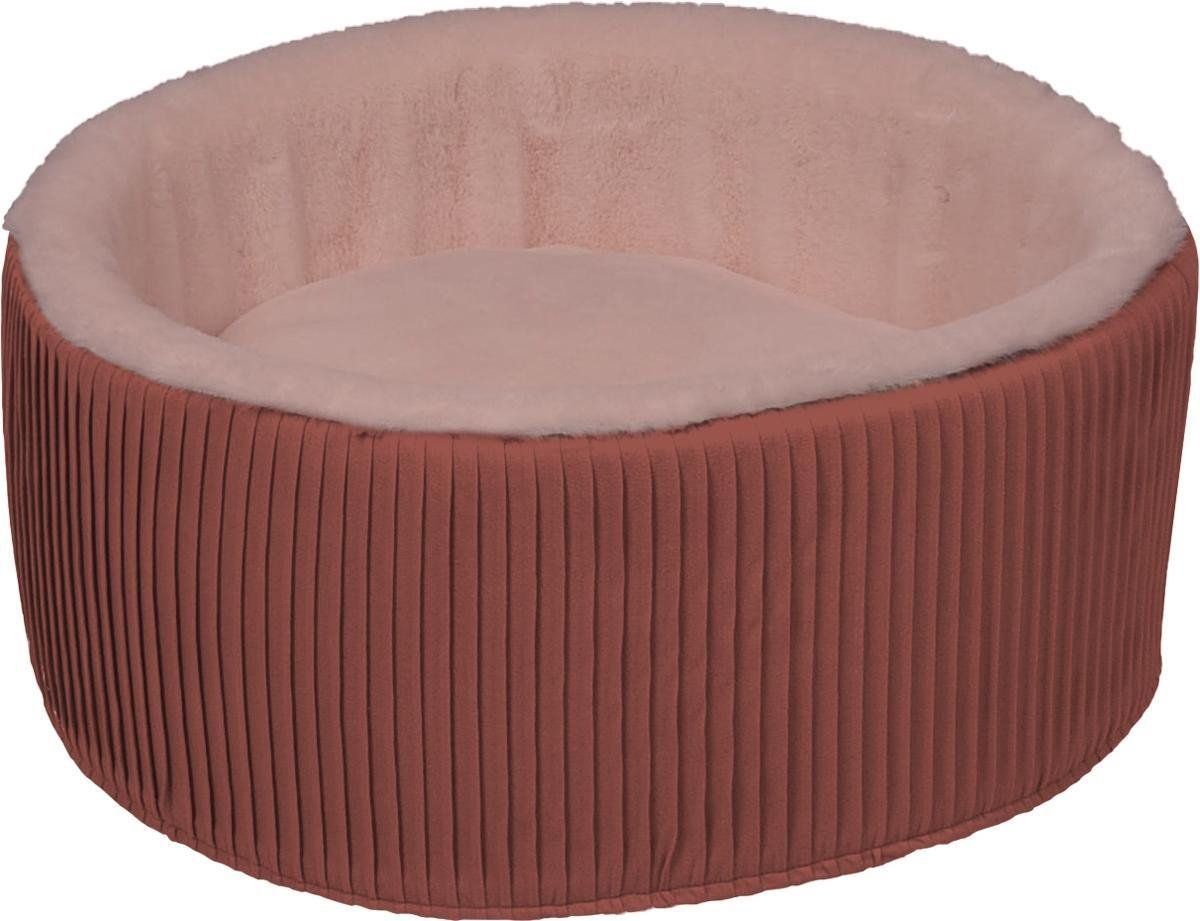 FLAMINGO Mand faldi rond rits roze 50x20 cm