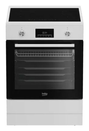 Beko FBMA6930GW Vrijstaand fornuis Electrisch Inductiekookplaat zones Wit