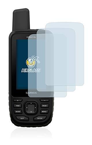 brotect Hybride Glas Screenprotector compatibel met Garmin GPSMAP 66s / 66st (3 Stuks) Schermbeschermer [9H hardheid, Beschermglas-Folie niet glas]