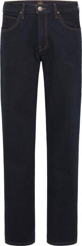 Lee Brooklyn Straight Blue Black Men's Jeans - Size 34/34