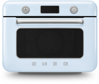 SMEG COF01PBEU - Vrijstaande Combi-stoomoven - Pastelblauw - Jaren 50 Design