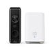Eufy Video Deurbel Dual 2 Pro - Noir/Blanc - Sonnette intelligente avec résolution 2K, double détection de mouvement, détection de colis, reconnaissance faciale et HomeBase 2