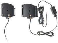 Brodit 527844 Active Holder for Mobile Phone/Smartphone - Black - Car Mount with USB-C Charging