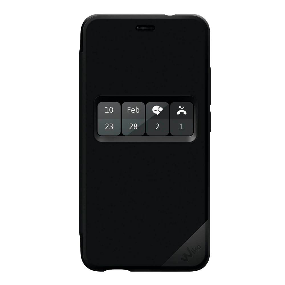 WIKO WKPRFIBK3971 Upulse Lite - Mobiele telefoon behuizing - Zwart
