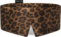 Dore &amp; Rose Dore & Rose - Zijden Slaapmasker - Leopard