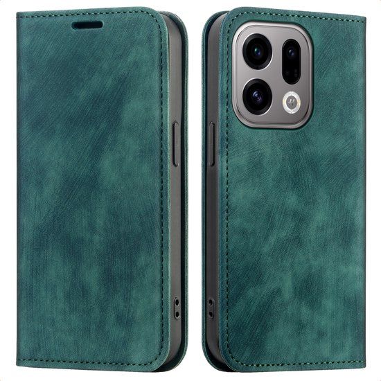imoshion Slim Bookcase - Geschikt voor Oppo Find X9 - Groen