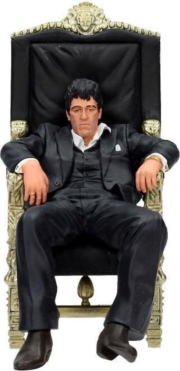 - Scarface: Sitting Tony Montana 18 cm Figure
