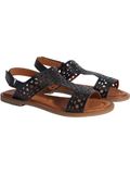 DESA Sandalen Leer Zwart Vrouwen 36 EU