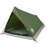 vidaXL Tent 2-persoons waterdicht olijfgroen