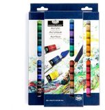 Royal & Langnickel Essentials Acrylic Colours 24 x 12 ml.