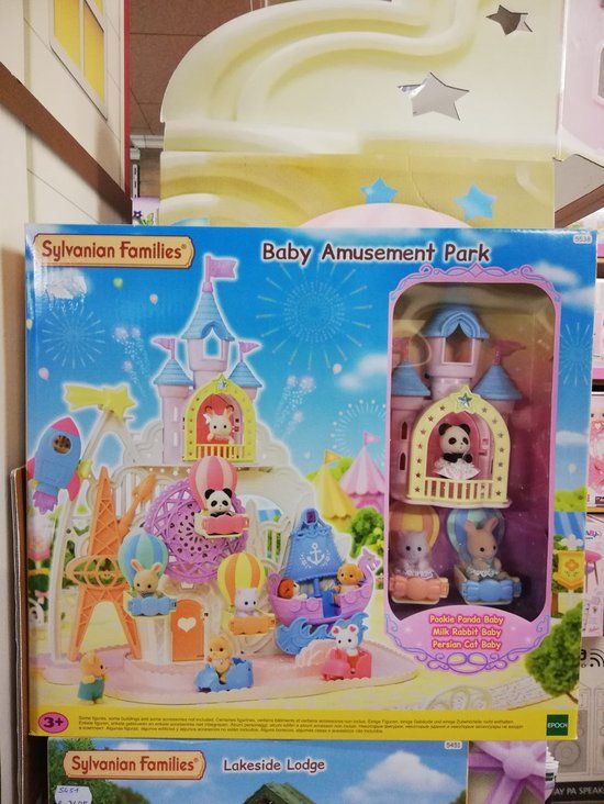 SYLVANIAN FAMILIES Baby Amusement Park - 5538 - Mini-poppen
