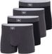 ADIDAS ORIGINALS Boxershorts ' Comfort Cotton Rib ' donkergrijs / zwart