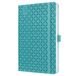 SIGEL Weekagenda Flair A5 2027 (NL/FR/EN/DU) Aqua Green Hardcover