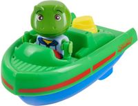 Aquaplay - Sportboot met kikker - Badspeelgoed - Groen