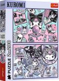 Trefl Puzzel Kuromi Hello Kitty - 2x200 stukjes