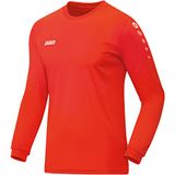 JAKO - Jerseyteam (Lange Mouw), Uniseks-Volwassene, Vlam, 3XL