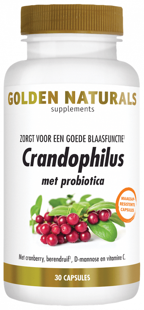 Golden Naturals Crandophilus Capsules - 8718164647536