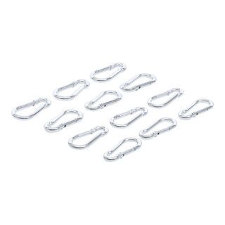 BGS Do it yourself karabijnhaak assortiment 50 x 5 mm 12 dlg.