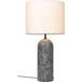 GUBI Gravity XL Lampadaire marbre gris/blanc