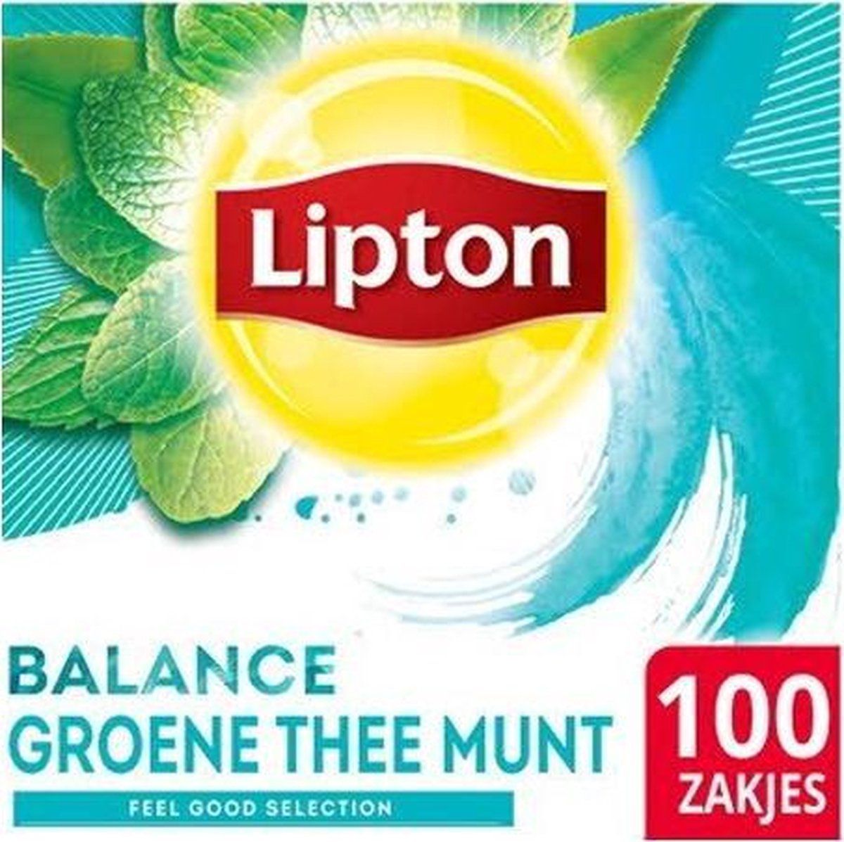 Lipton Feel Good Selection Groene Thee Munt - 100 zakjes