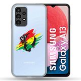 Transparante Samsung Galaxy A13 4G Bob Marley GRAF Transparante beschermhoes
