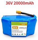 StarTech Accu voor hoverboard - 10S2P - Lithium-ion - 36V - 20.000 mAh - Oplaadbaar - Geschikt voor elektrische eenwielers