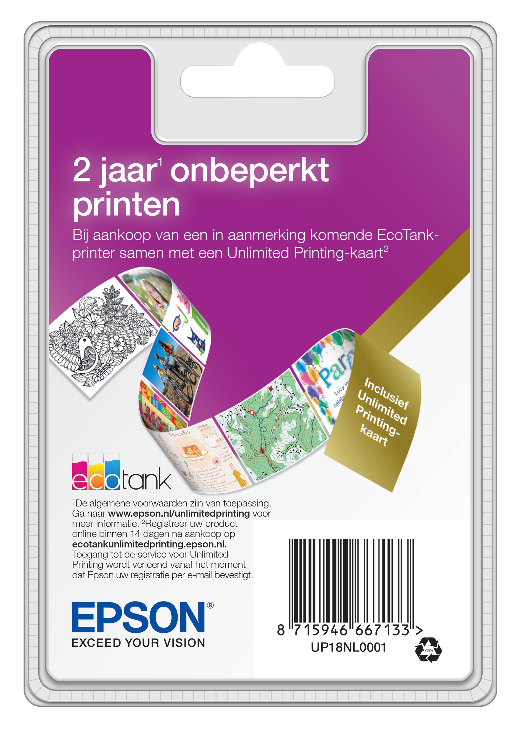 Epson EcoTank Unlimited Printing