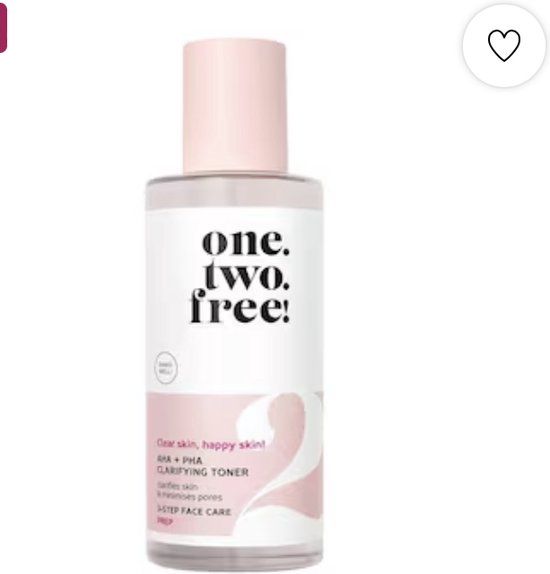 One Two Free! AHA + PHA Clarifying Toner