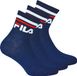 Fila Sokken Set van 3 Blau 43-46