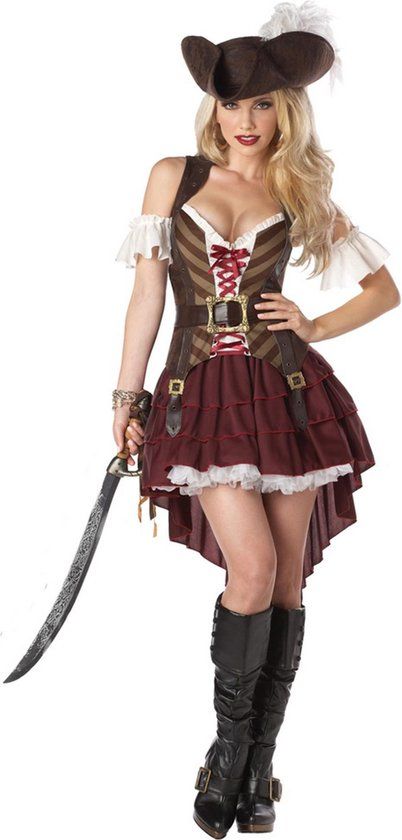 California Costumes Sexy Piraten Pak Dames - Maat M