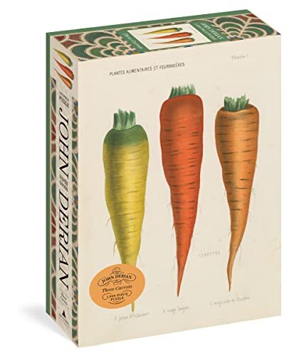 Artisan John Derian Paper Goods: Three Carrots 1,000-Piece Puzzle