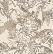 Dutch Wallcoverings Wallstitch bird of paradise cream DE120012