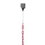 Interrupteur triphasé IP66 incl. chaîne rouge / blanche, 2m de long