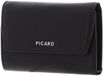 PICARD Leren portemonnee Bingo Flap Wallet Cafe donkerbruin