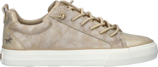 Mustang Veterschoenen Laag - goudkleur - Maat 36