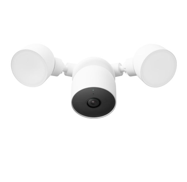 Google Nest Cam met Spotlight - Buiten - Draadloos - Wit