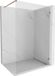 Mexen Lunar paroi de douche Walk-in droite 60 x 200 cm, transparent 8 mm, or rose