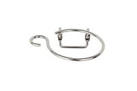 Wenko Haardrogerhouder Milano met kabelhouder, voor wandmontage, Metaalstaal, 12 x 4,5 x 11 cm, Chroom
