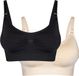 MAGIC Bodyfashion Mama Comfort Soutien-gorge d'allaitement (lot de 2) Femmes Noir & Latte - Taille S