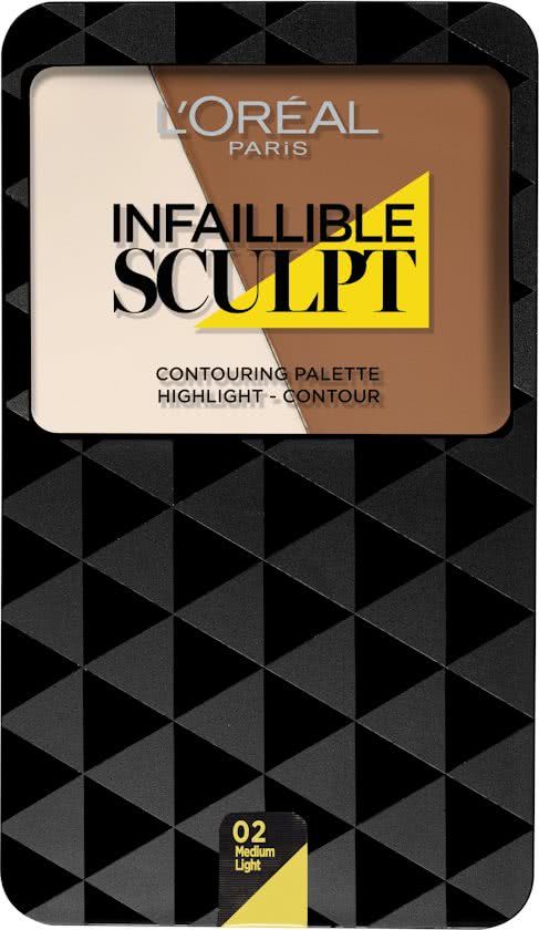 L'Oréal Paris Infallible Sculpt Palette - 300 Medium