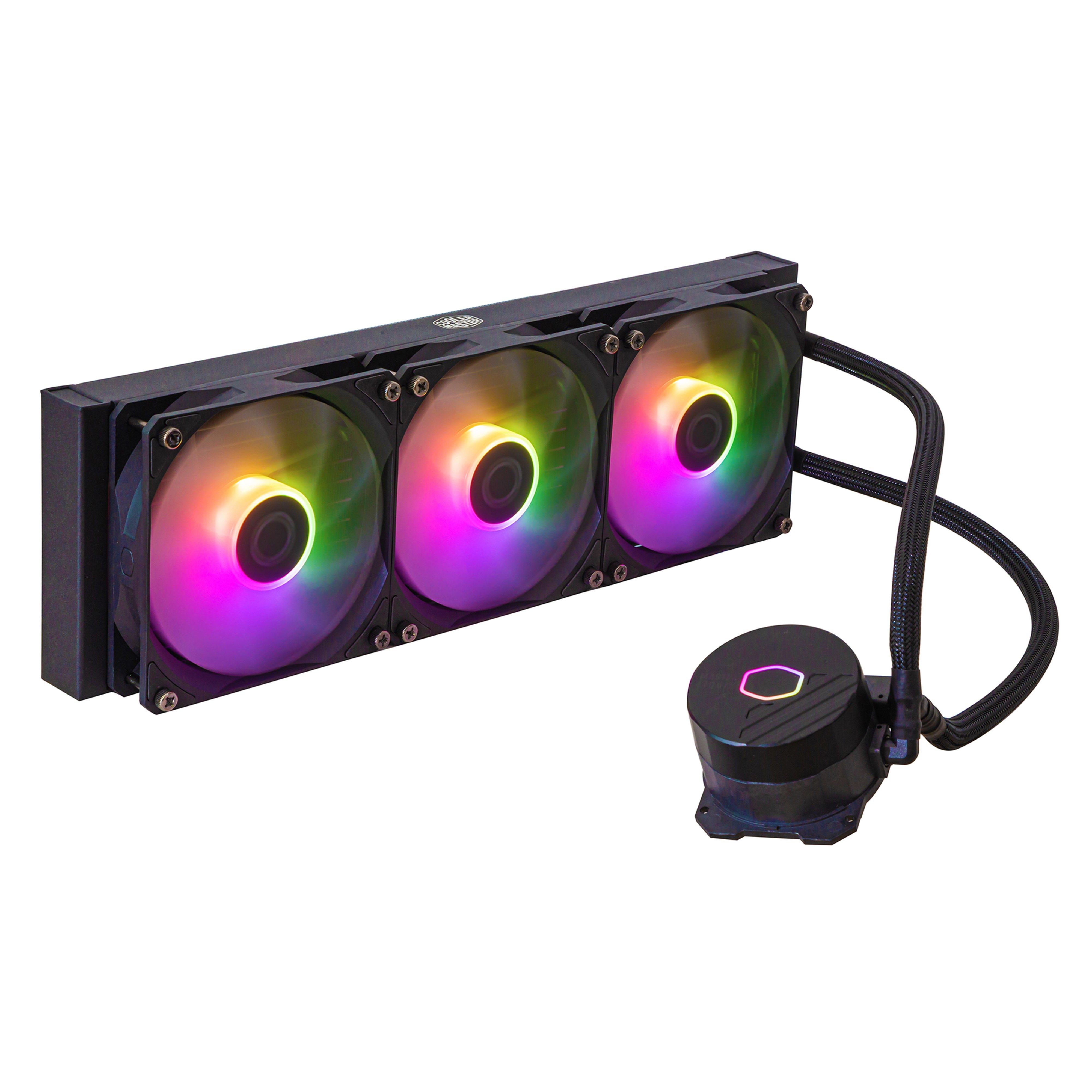 Cooler Master MasterLiquid 360L Core ARGB - Waterkoeler - Zwart