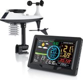 Merkloos 5-in-1 wekkerradio weerstation