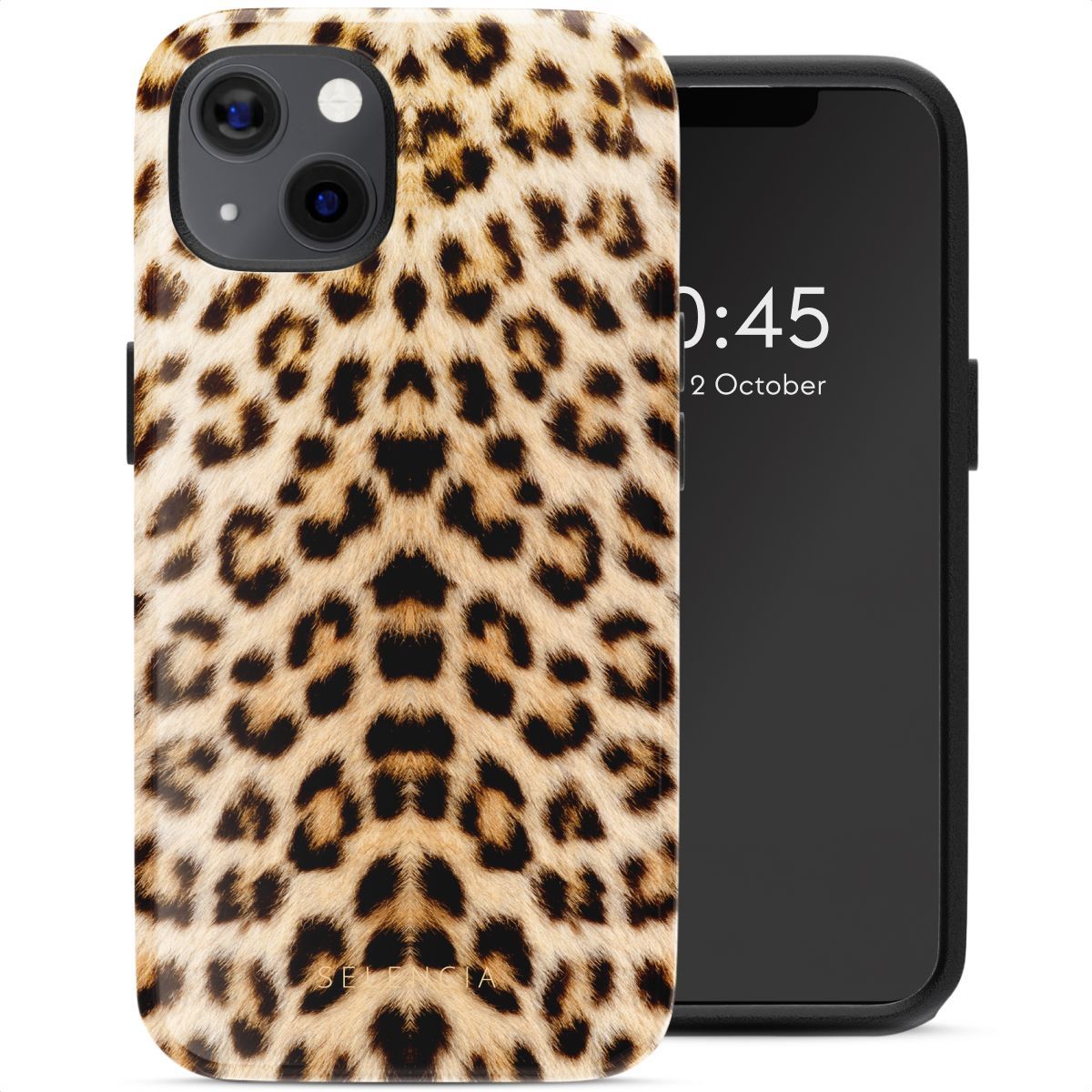 Selencia Vivid Tough Backcover met MagSafe voor de iPhone 13 - Wild Leo