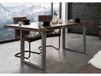 FREEFORM Table à manger 220x100 Acacia laqué Gris taupe / Gris mat